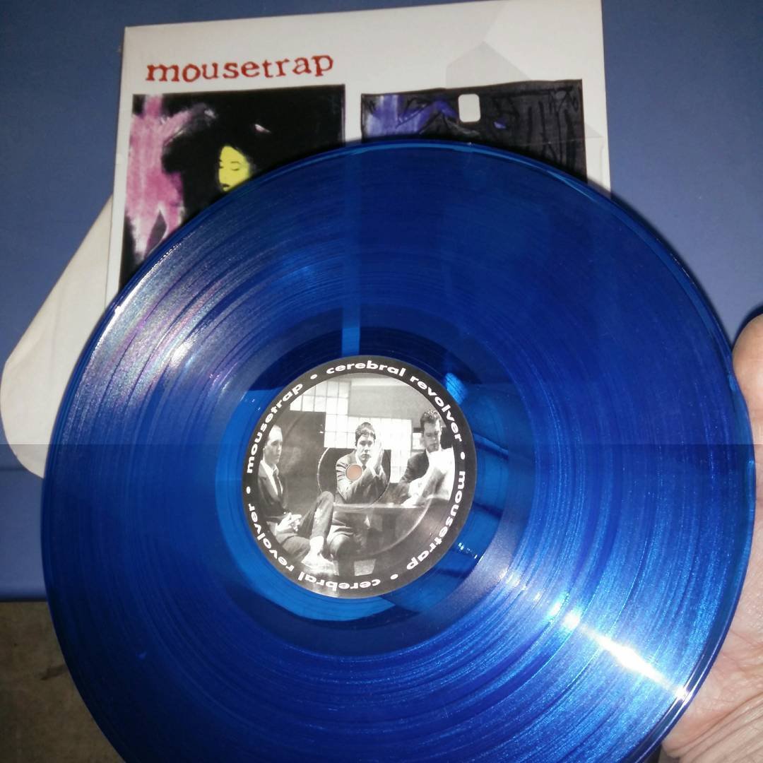 File under 'You can't build a better Mousetrap'. Oooooo…. blue vinyl